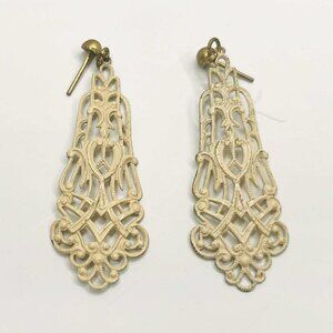 ✨ Vintage Enamel Filigree Earrings | USSR 1980s